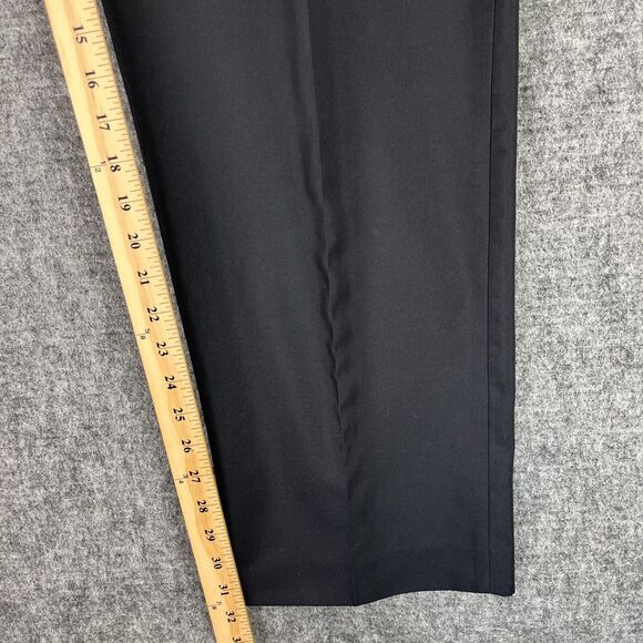 Pro Tour Pants Mens 40 Black 32" Golf Trousers Performance Tech Straight Leg - Picture 7 of 8